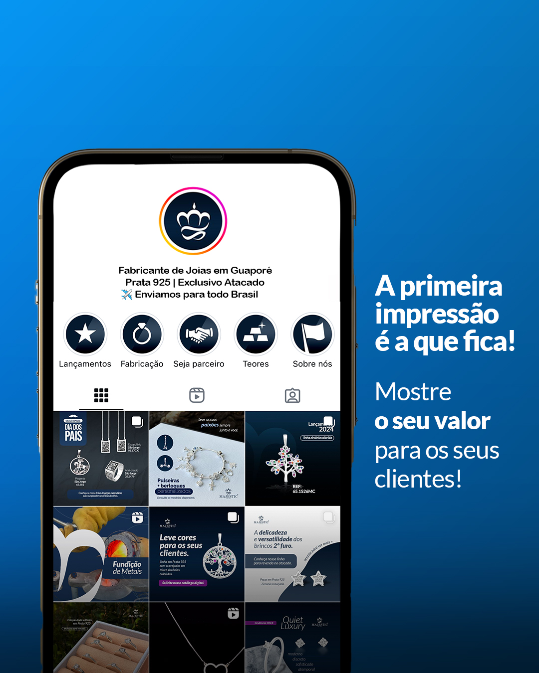 Nicho: Fabricante de Joias